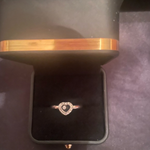 Chopard Diamond Heart Happy Icons Ring - EXCELLENT CONDITION ! - Picture 3 of 17